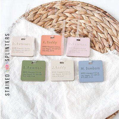 Personalized Luggage Tags - image1